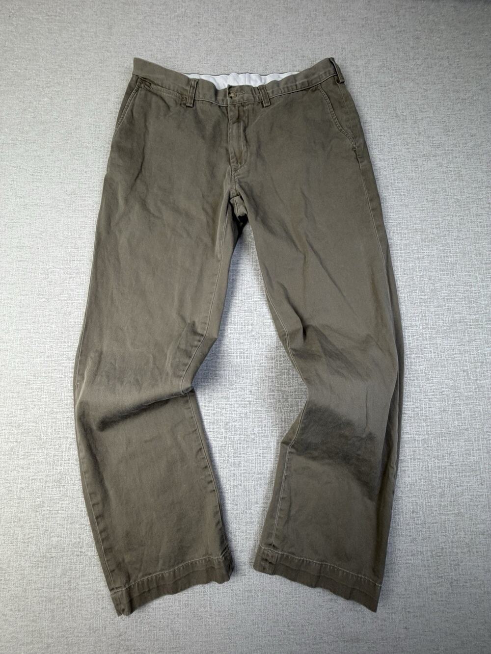 Polo Ralph Lauren Classic Fit Men’s 34x30 Brown Khaki Cotton Chino Pants
